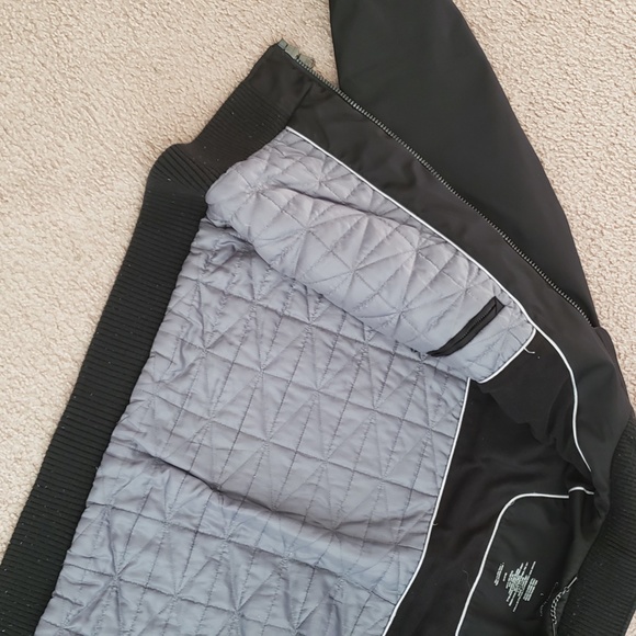 Calvin Klein Mens Large Black Water Resistant Wind Protection Jacket Coat - Picture 11 of 16